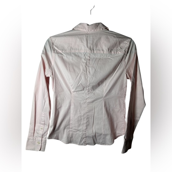 Lands’ End Petite Button Down Shirt Light Pink Size 4P - Picture 5 of 6